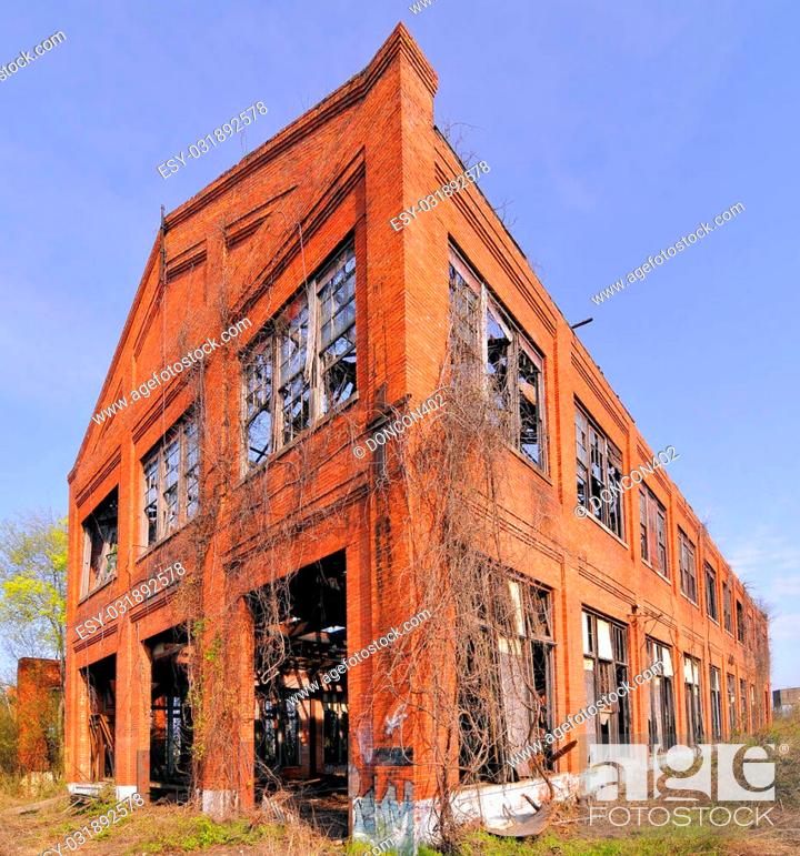 Stock Photo: Old ruins in Montgomery, Alabama.