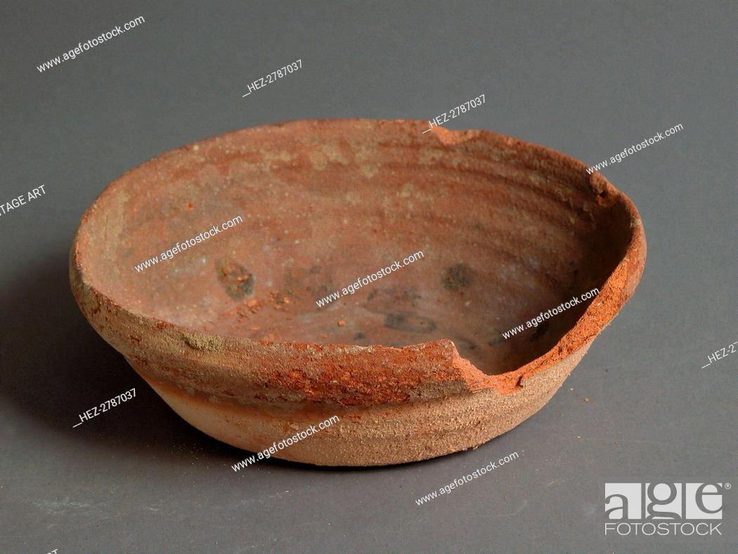 Photo de stock: Bowl, Coptic, 4th-7th century. Creator: Unknown.
