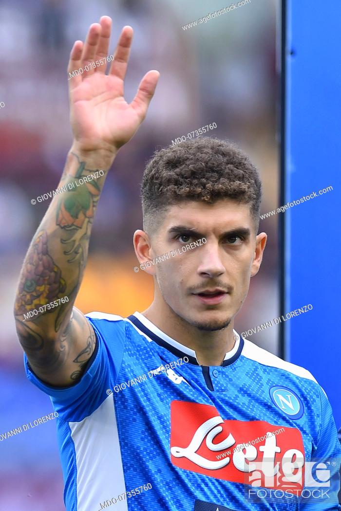 Napoli football player Giovanni Di Lorenzo during the match Roma-Napoli in the Olimpic stadium, Stock Photo, Picture And Rights Managed Image. Pic. MDO-07355760 - agefotostock