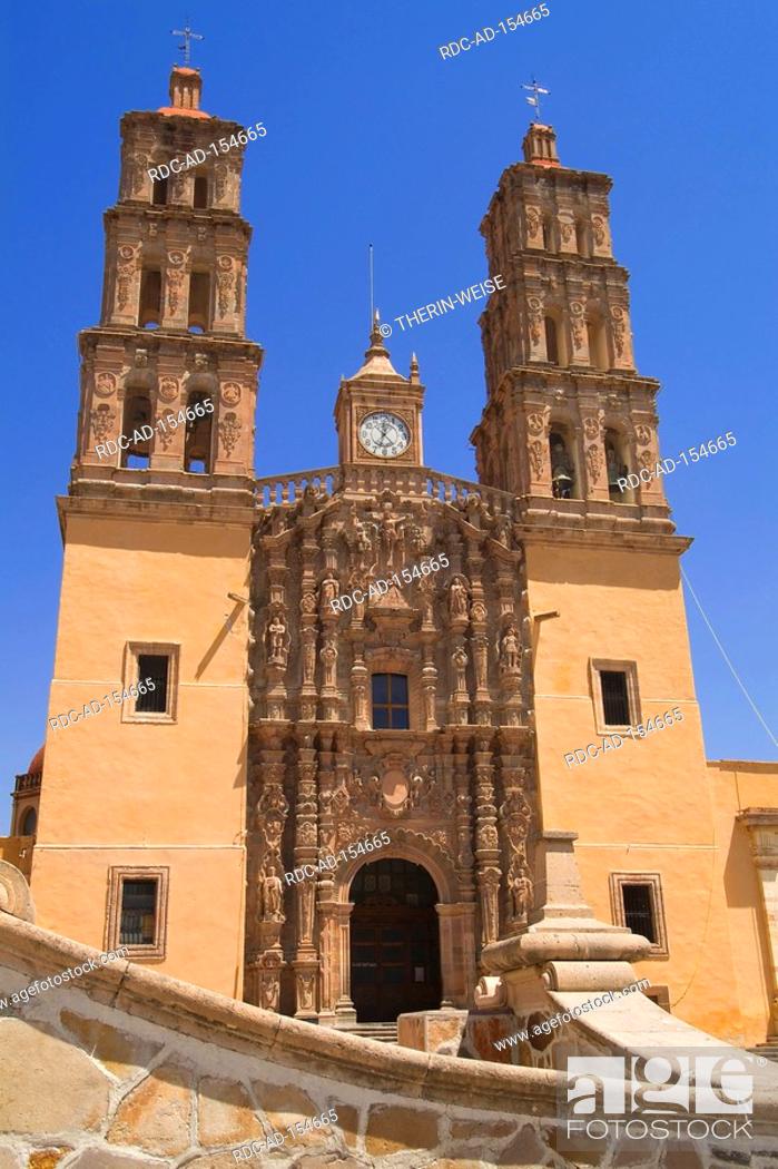 Church Nuestra Senora de los Dolores Dolores Hidalgo Guanajuato Mexico,  Foto de Stock, Imagen Derechos Protegidos Pic. RDC-AD-154665 | agefotostock