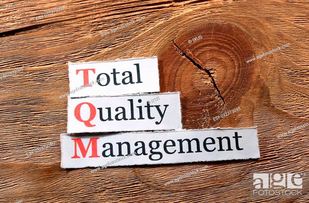 total quality management paper