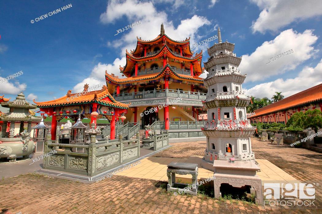 Stock Photo: Beliong Chinese Temple, Beliong, Kuching, Sarawak, Malaysia.