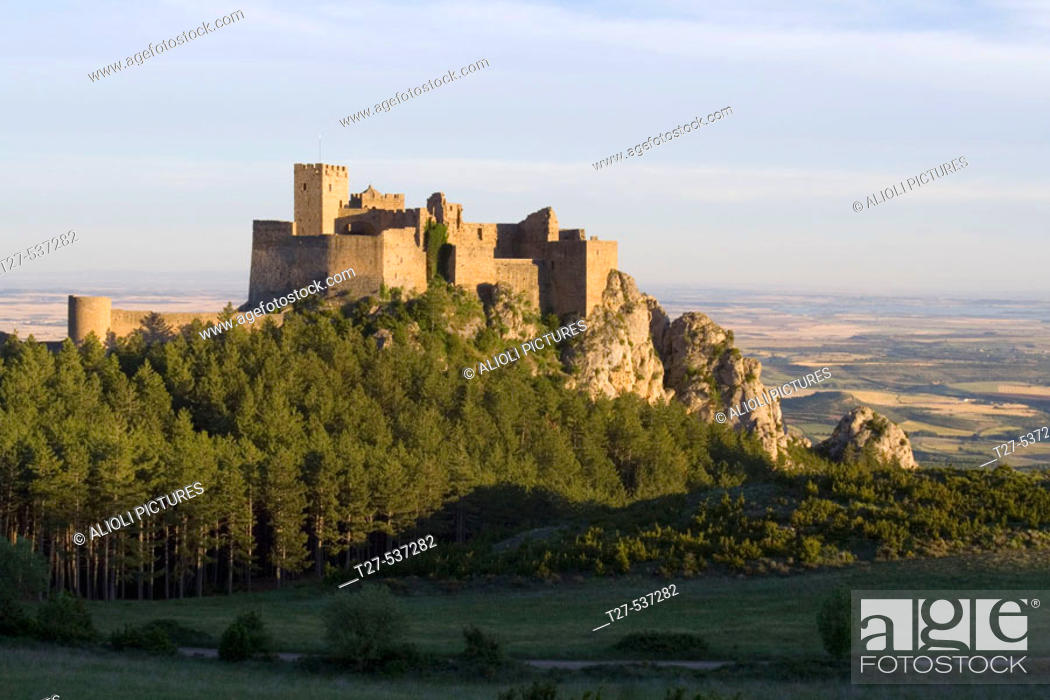 Photo de stock: Loarre Castle, Huesca province, Spain.