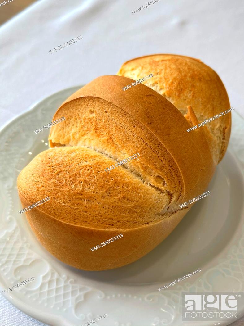 Stock Photo: Loaf of bread. Still life.