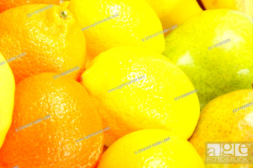 Stock Photo: Fruit background.