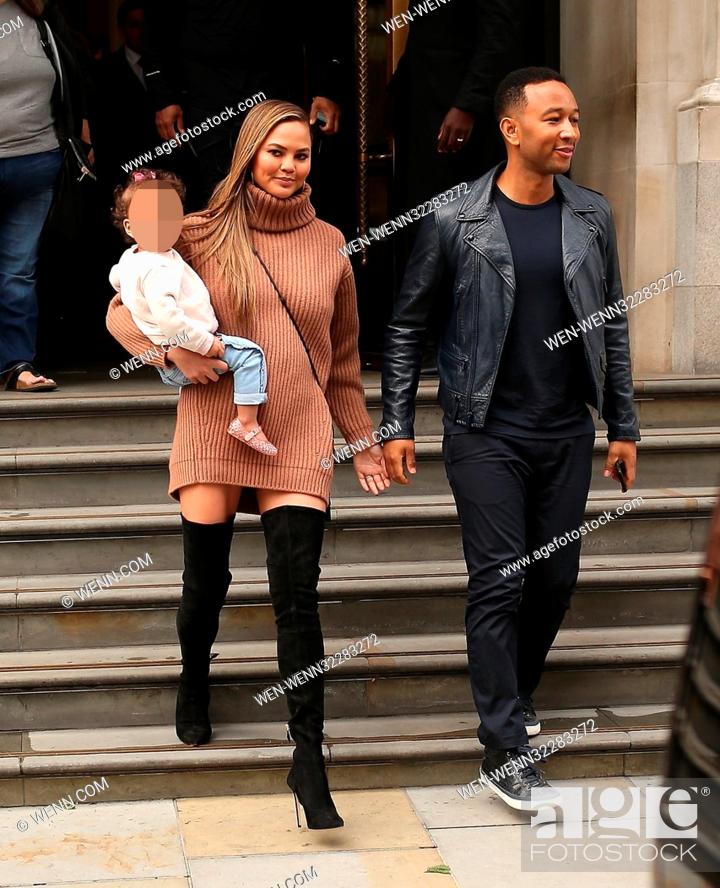Stock Photo: ****File Photos** R&B star JOHN LEGEND and his wife CHRISSY TEIGEN are expecting their second child. The model, who has been open about her struggle with.