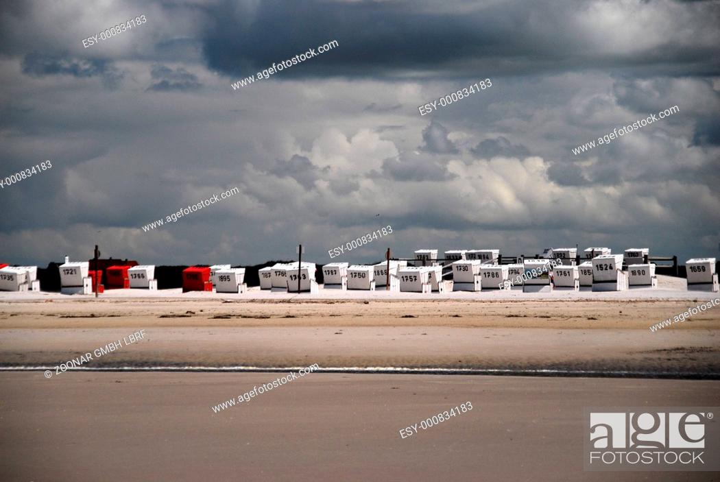 Stock Photo: St. Peter-Ording-083.