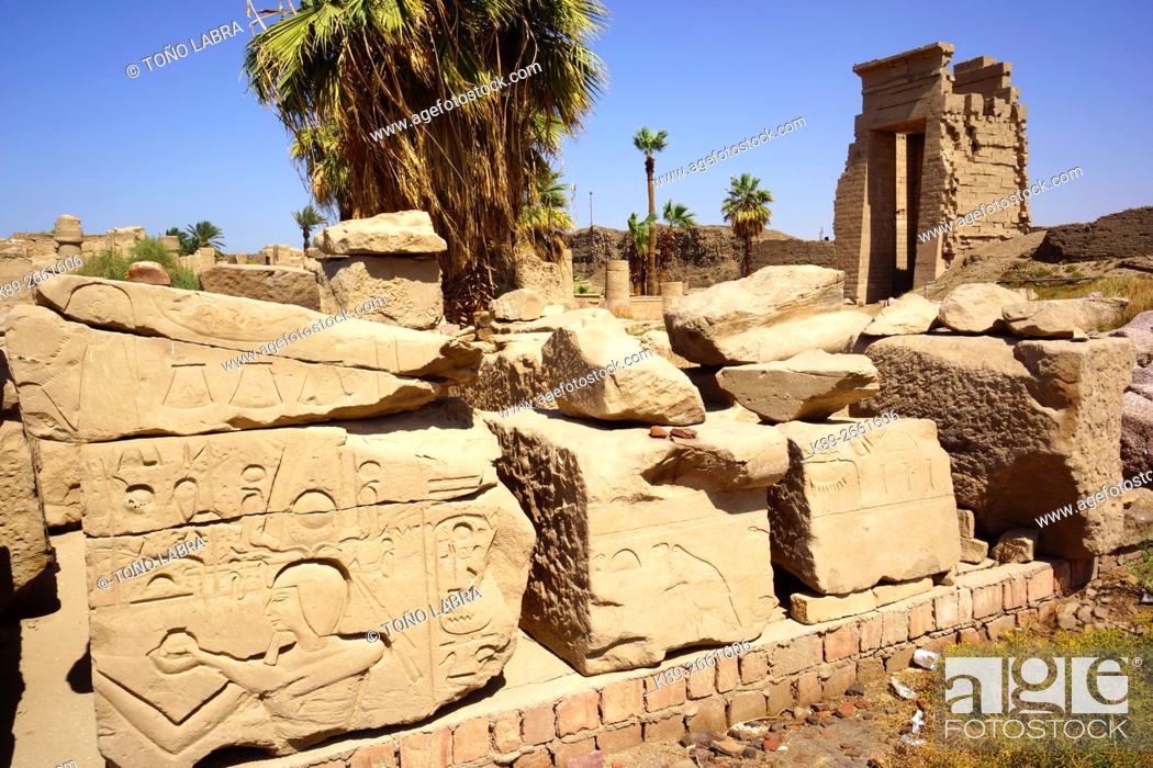 Stock Photo: Karnak Temple. Upper Egypt.