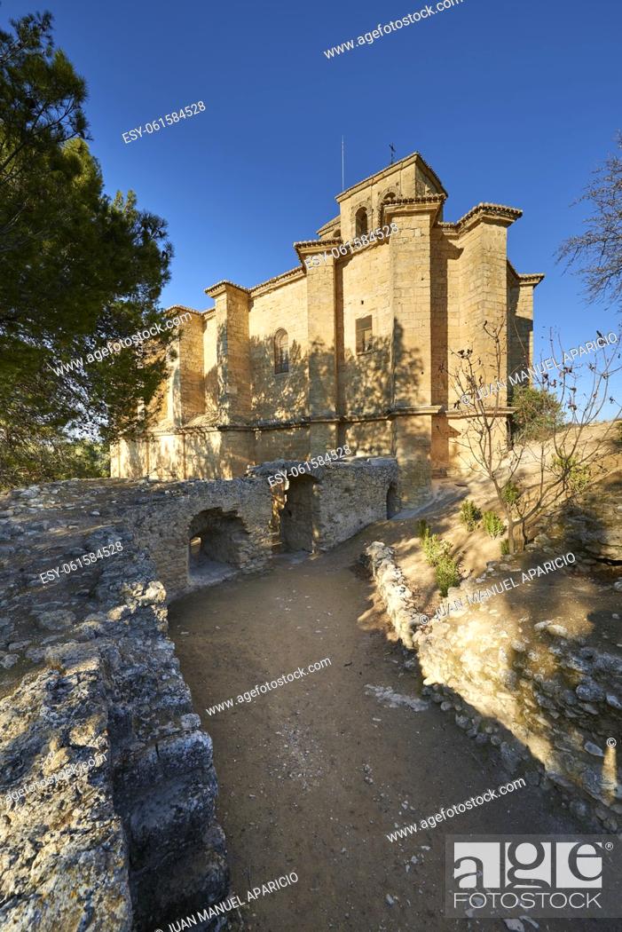 Stock Photo: Iglesia de la Villa, Montefrio, Granada, Andalusia, Spain, Europe.