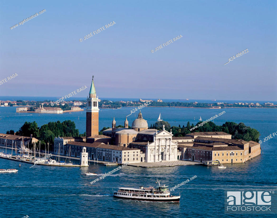 Stock Photo: San Giorgio island, Venice. Veneto, Italy.
