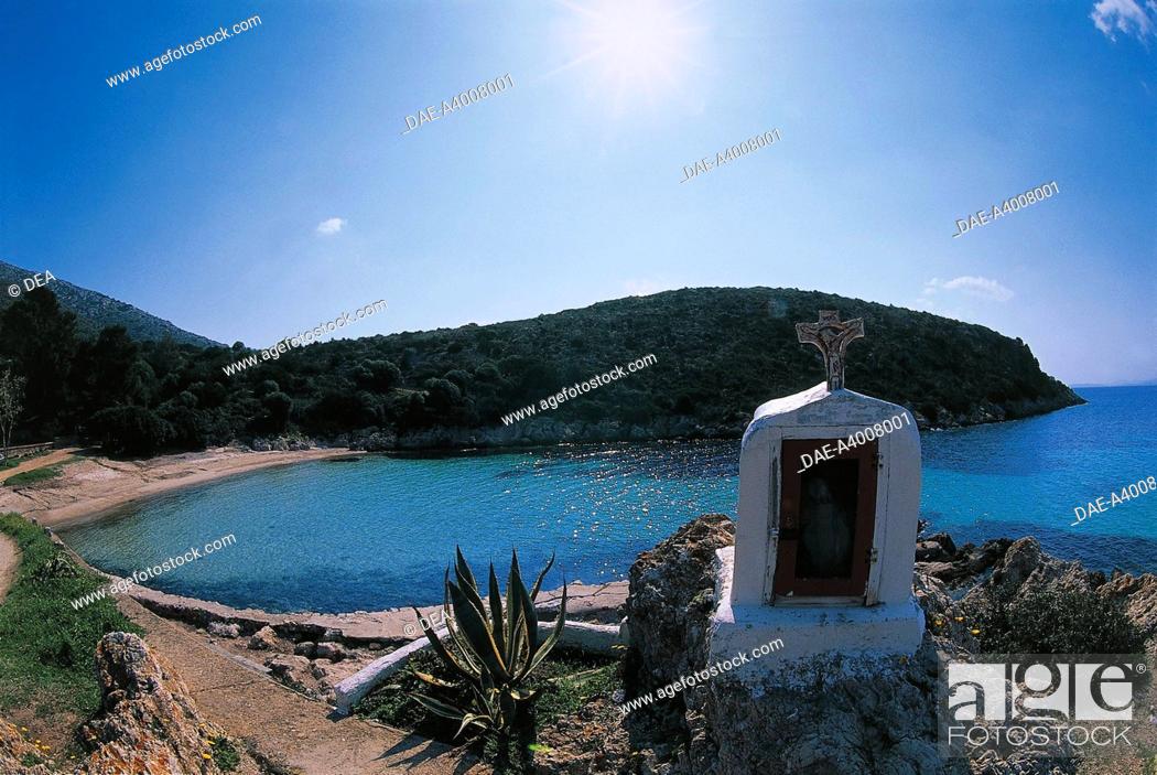 Stock Photo: Italy - Sardinia Region - Cala Moresca seen from Cape Figari (Province of Sassari).