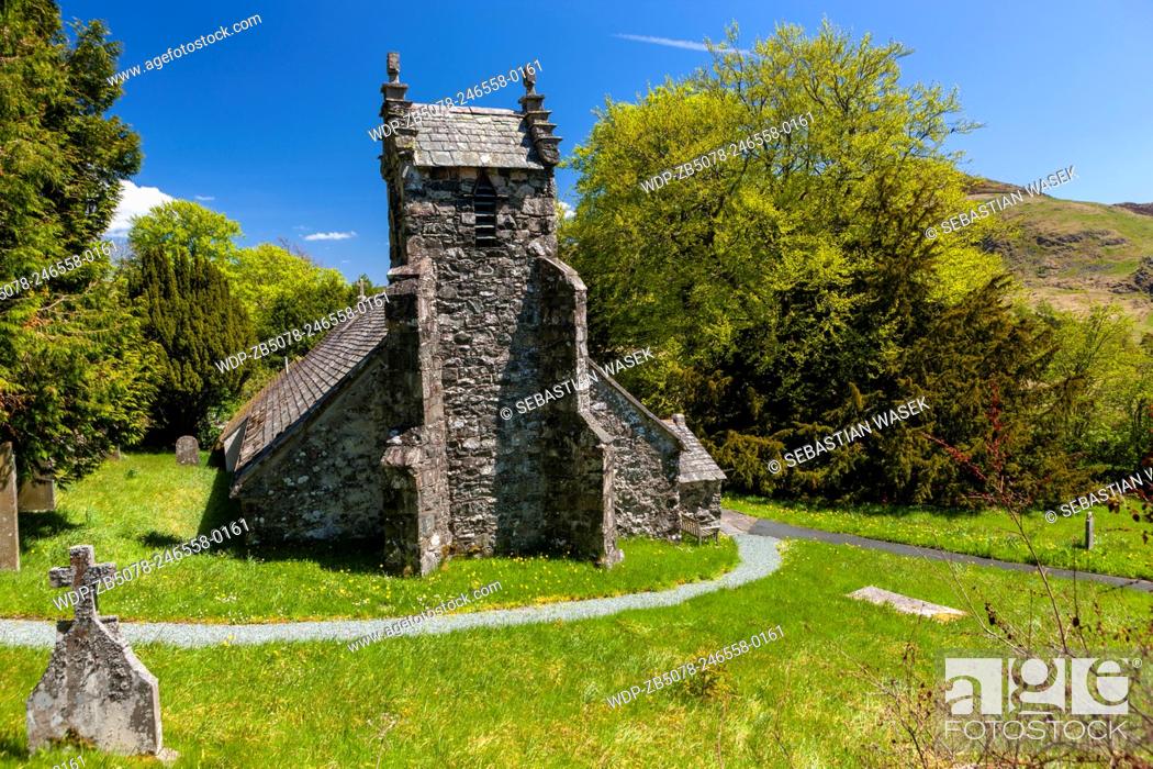 Matterdale Church, Matterdale, Lake District National Park, Cumbria, England, Uk, Europe, Stock Photo, Picture And Rights Managed Image. Pic. Wdp-Zb5078-246558-0161 | Agefotostock