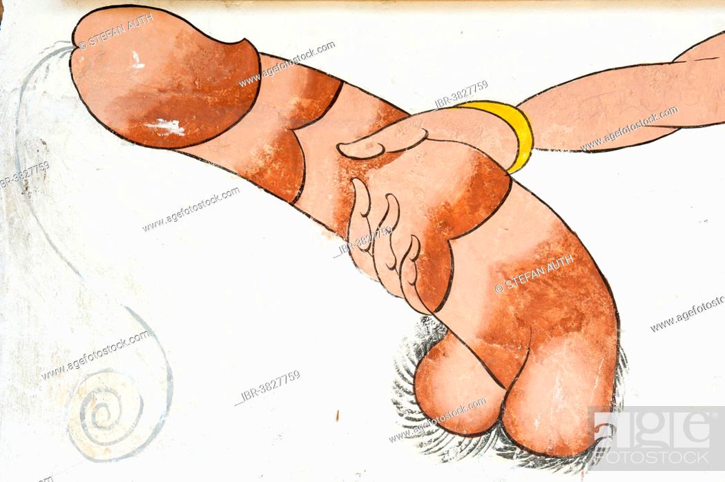 Hand Holding Penis