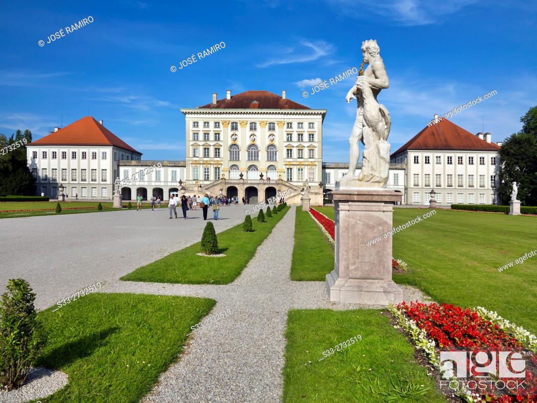 Photo de stock: Nymphenburg Palace in Munich. Germany. Europe.