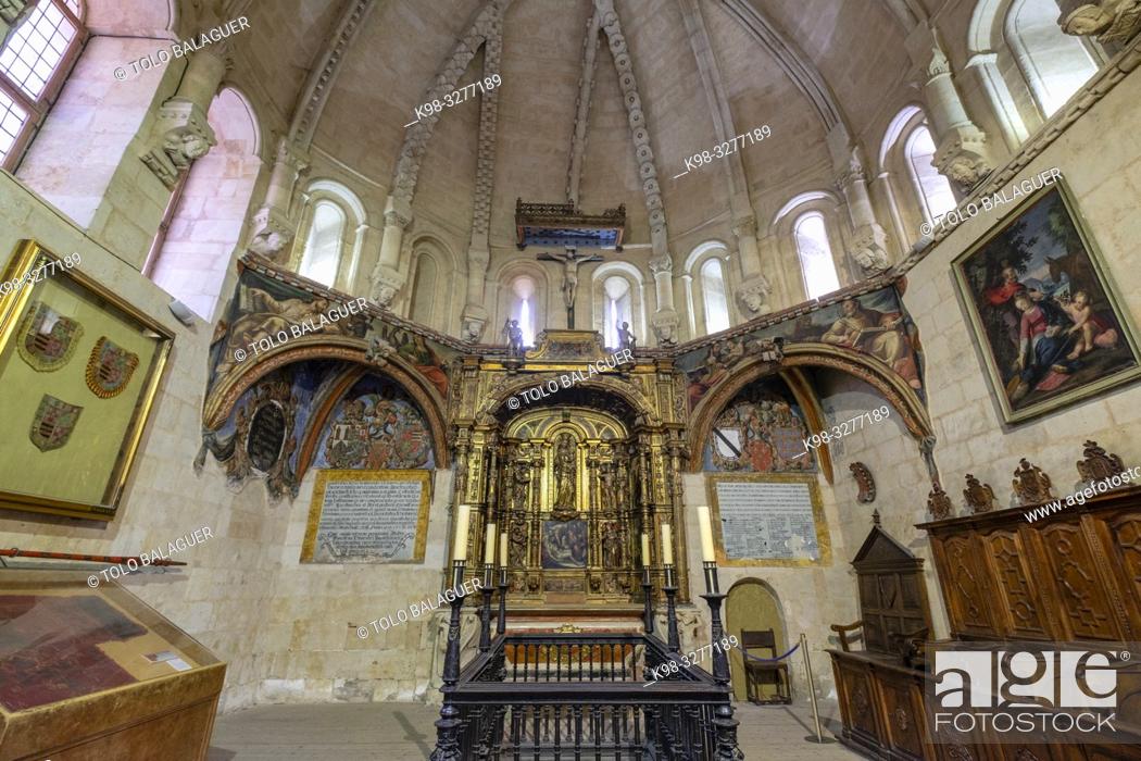 Stock Photo: capilla de San Salvador, Catedral de la Asunción de la Virgen, Salamanca, comunidad autónoma de Castilla y León, Spain.