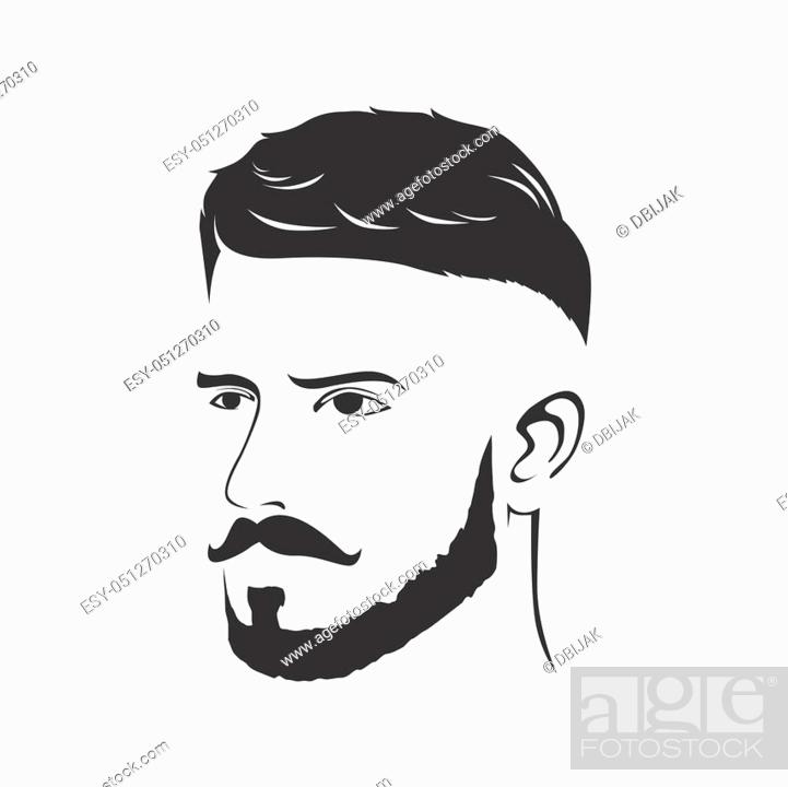 MEN HAIRCUT HAIRSTYLE WITH BEARD, Stock Photo, Picture And Low Budget  Royalty Free Image. Pic. ESY-051270310 | agefotostock