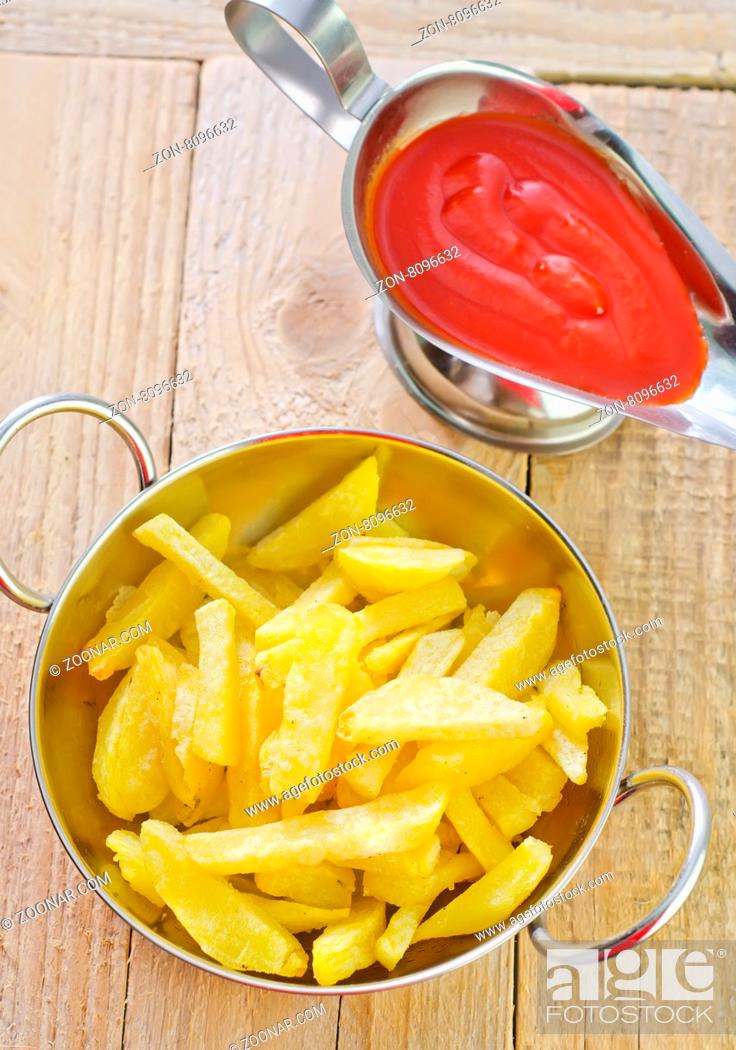 Imagen: potato with tomato sauce.