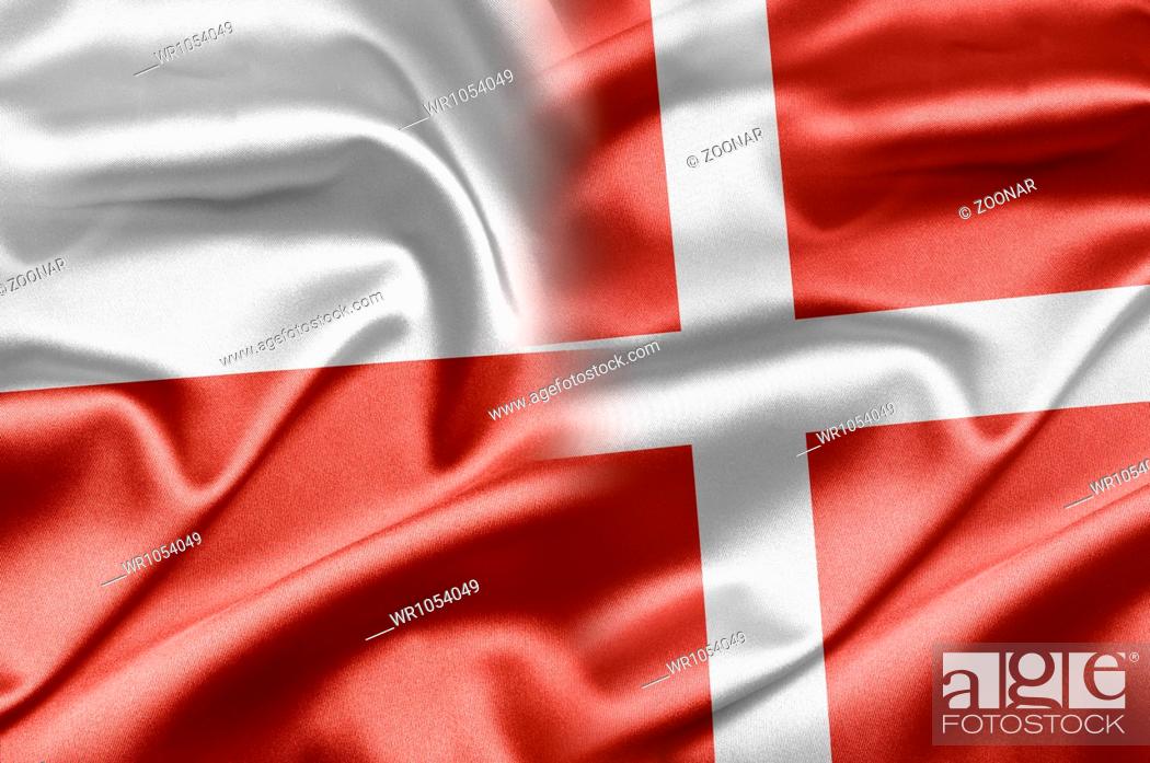 Stock Photo: Poland and Denmark.