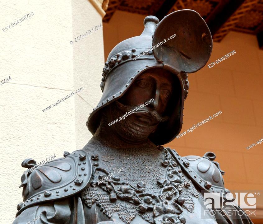 King Arthur The Black Knight Warrior Figurine 13.25" Height Sculpture 
