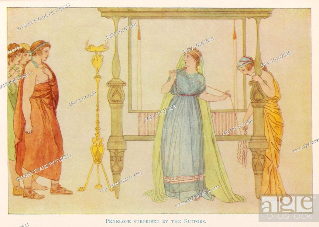 Suitors odysseus penelope Penelope's suitors