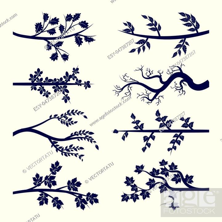 Tree Branch With Eagle Head Sketch Royalty Free Cliparts, Vectors ... | Branch  drawing, Tree trunk drawing, Tree drawing