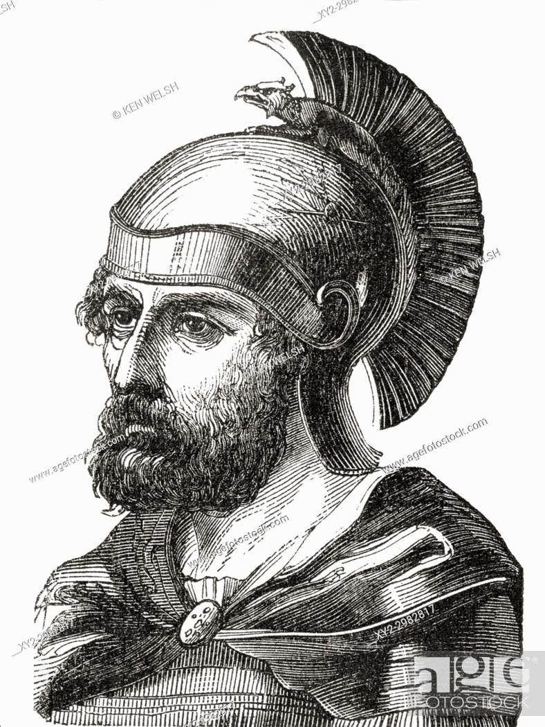 Hamilcar Barca or Barcas, c. 275 - 228 BC. Carthaginian general and  statesman and father of Hannibal, Stock Photo, Picture And Rights Managed  Image. Pic. XY2-2982817 | agefotostock
