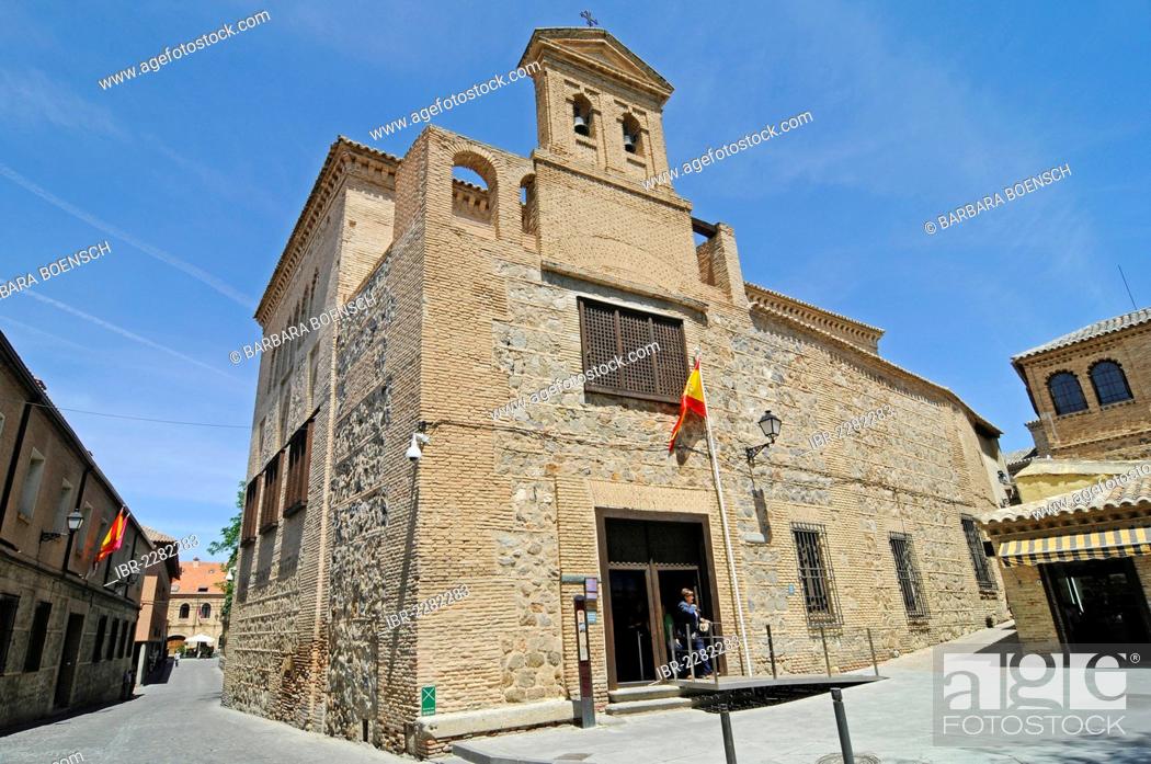 Stock Photo: El Transito, synagogue, Sefardi Museum, Jewish culture, Toledo, Castile–La Mancha, Spain, Europe, PublicGround.