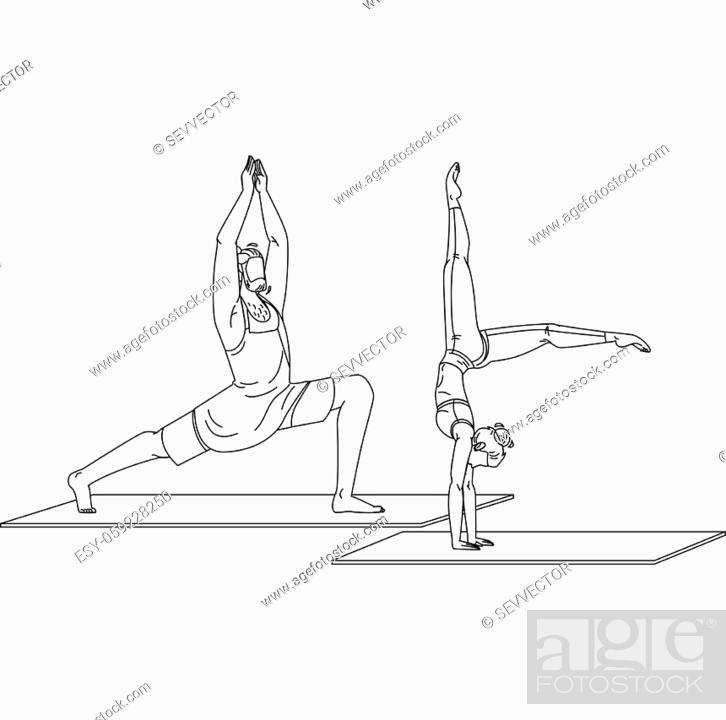 Discover 170+ yoga pencil drawing best