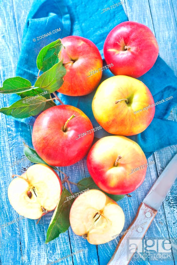 Stock Photo: apples.