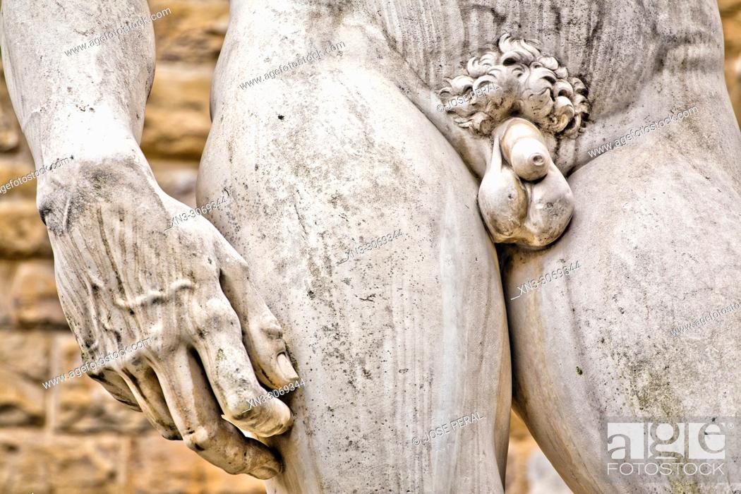 Size david penis statue of Ancient Romans