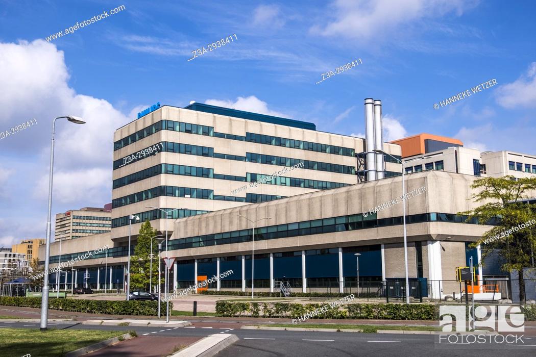 Stock Photo: Former Philips building at Strijp-S, Eindhoven, The Netherlands, Europe.