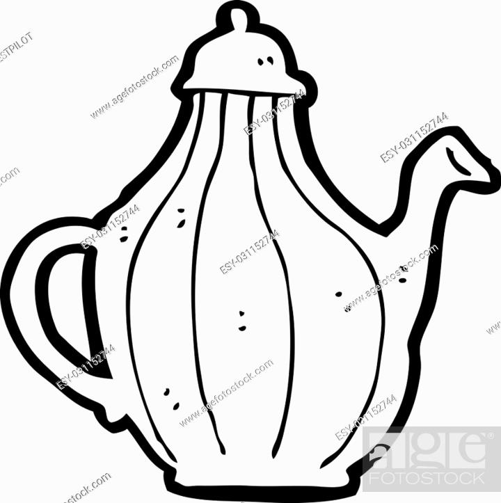 cartoon teapot, Stock Vector, Vector And Low Budget Royalty Free Image.  Pic. ESY-031152744 | agefotostock