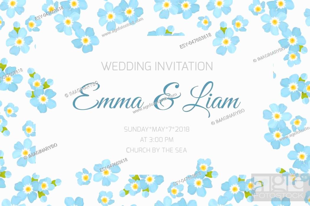 Wedding Marriage Event Invitation Card, Wedding Invitation Landscape Templates