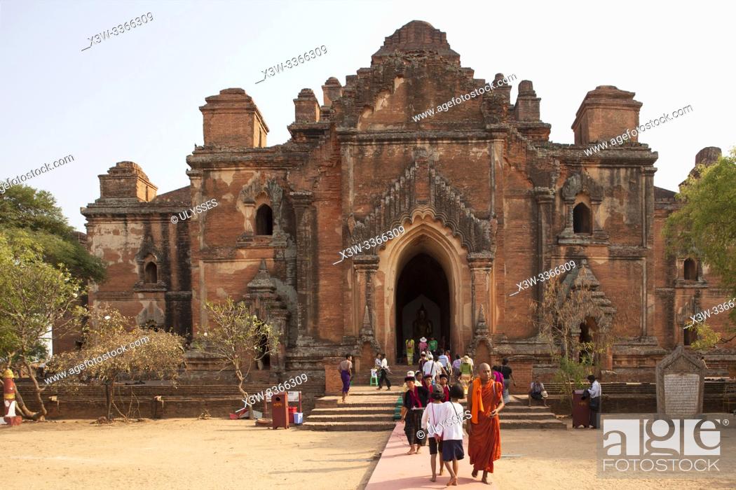 Stock Photo: Dhammayangyi temple, Old Bagan village area, Mandalay region, Myanmar, Asia.