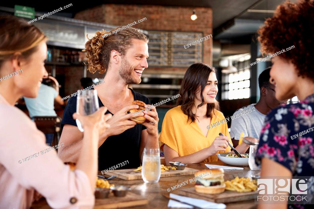 Stock Photo: fast food, bistro, lunch.