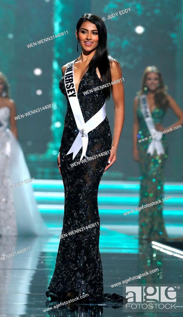 Stock Photo: The 2017 Miss USA Preliminary Competition at Mandalay Bay Event Center Featuring: Miss New Jersey Chhavi Verg Where: Las Vegas, Nevada.