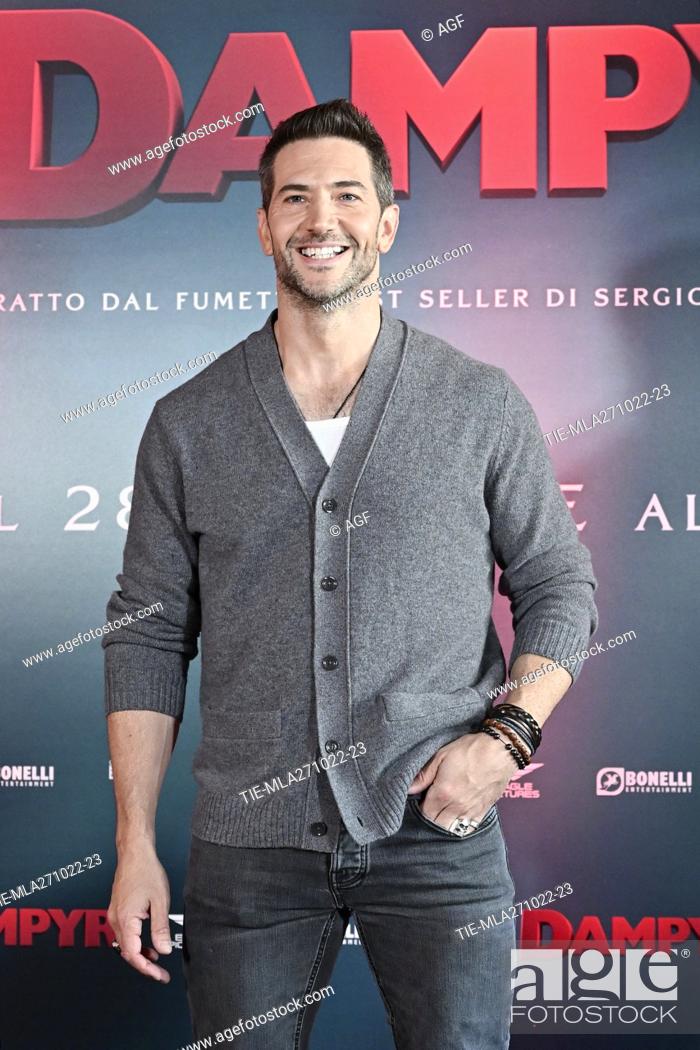 Stock Photo: Actor Luke Roberts during Dampyr photocall in Rome, Italy 27 October 2022.