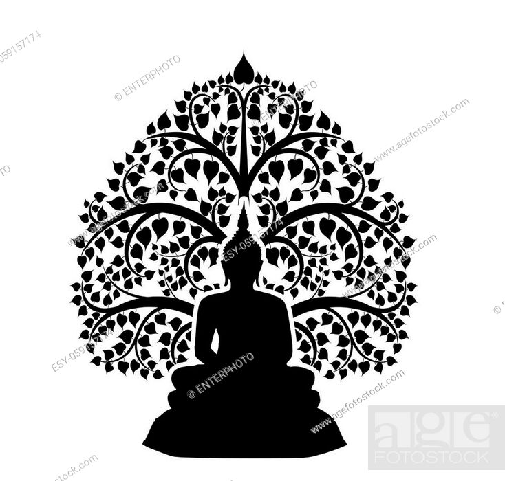 Buddha clipart Black and White Stock Photos & Images - Alamy-saigonsouth.com.vn