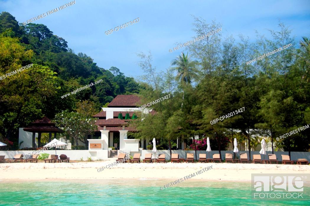 Stock Photo: Thailand: Anantara Si Kao Beach Club, Ko Kradan, Trang Province.