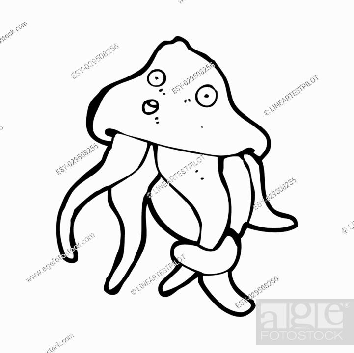 cartoon squid, Stock Photo, Picture And Low Budget Royalty Free Image. Pic.  ESY-029508256 | agefotostock