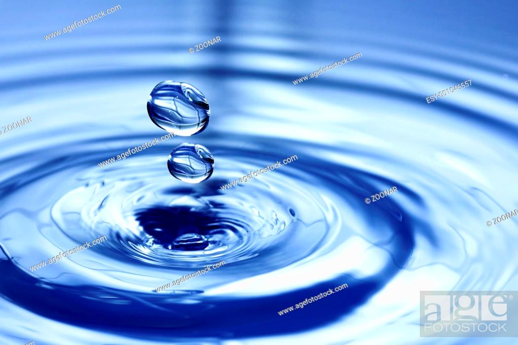 Stock Photo: Water splash.