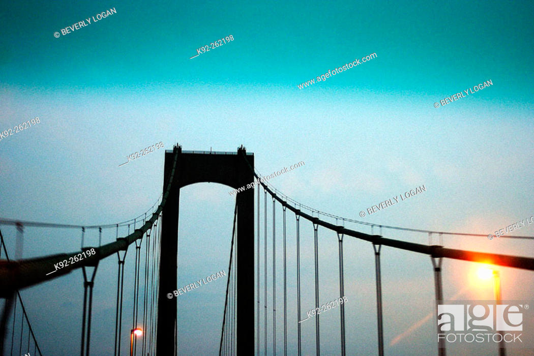 Stock Photo: Delaware memorial bridge. Delaware. USA.