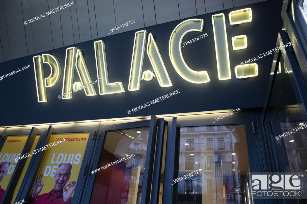 Stock Photo: Illustration shows cinema Palace, who decided to stay open to protest against the closing decided by last Codeco meeting.