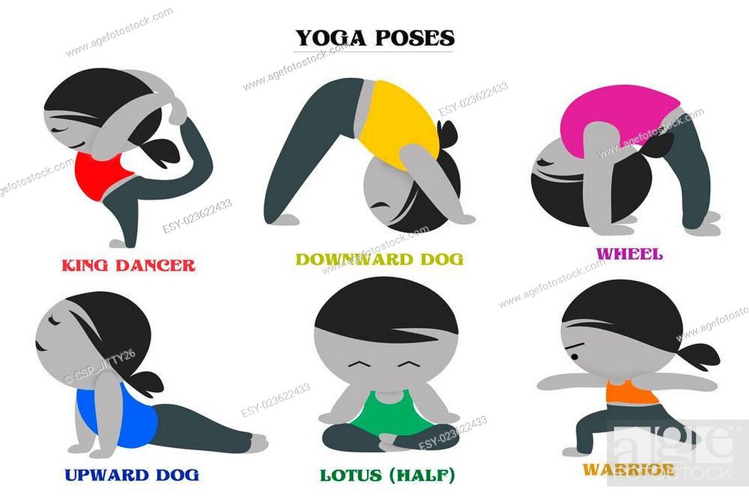 Yoga Cartoon Images - Free Download on Freepik