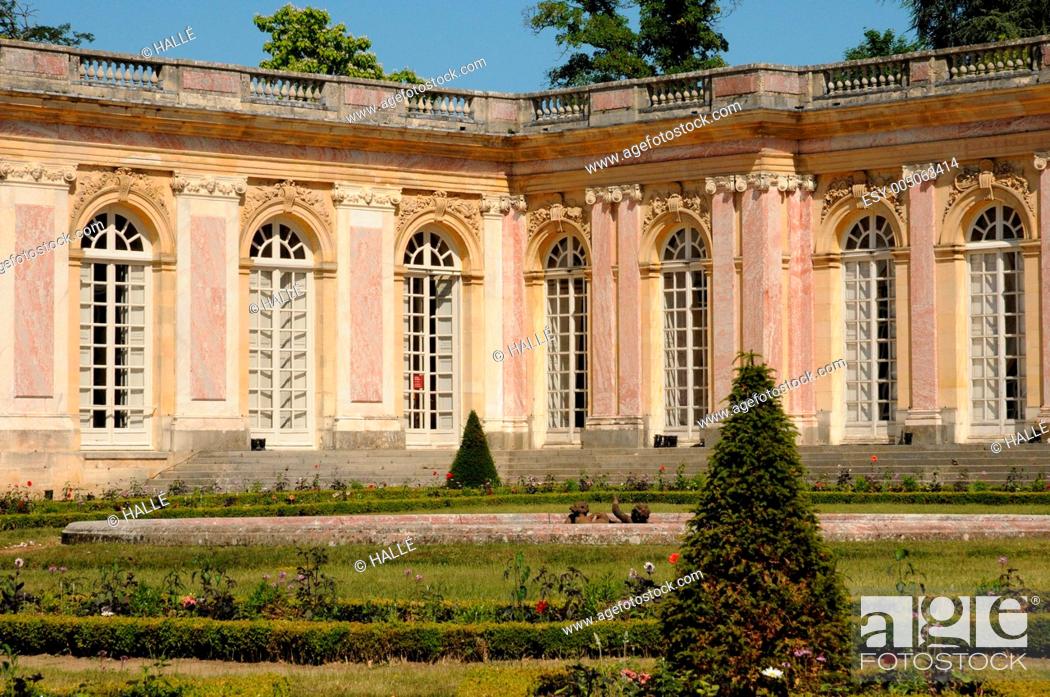 Stock Photo: Le Grand Trianon in Versailles.