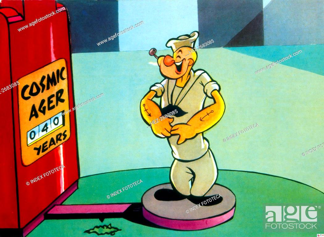 Popeye, the cartoon character created by EC Segar, Stock Photo, Picture And  Rights Managed Image. Pic. HEZ-2683085 | agefotostock