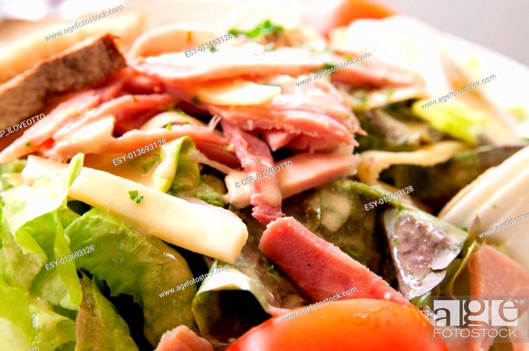 Stock Photo: Fresh salad.