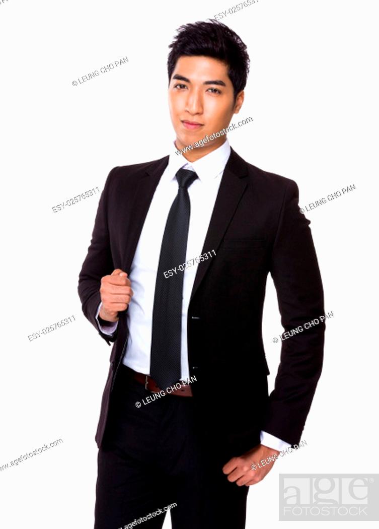 Stock Photo: Asian businessman.