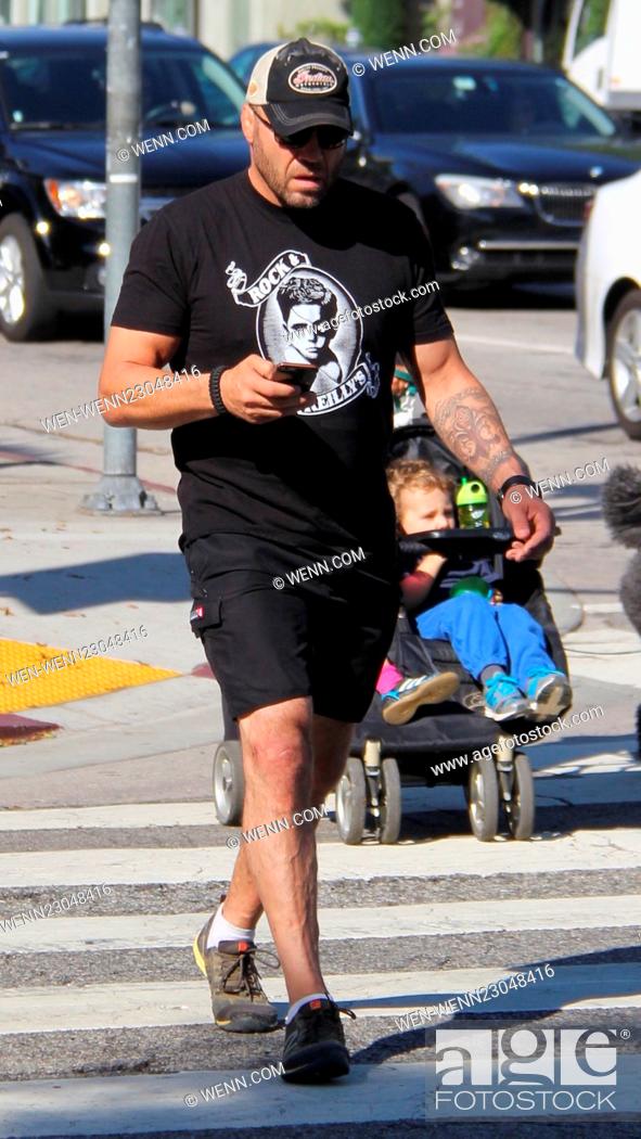 Stock Photo: The Expendables star Randy Couture out and about in Beverly Hills Featuring: Randy Couture Where: Los Angeles, California.