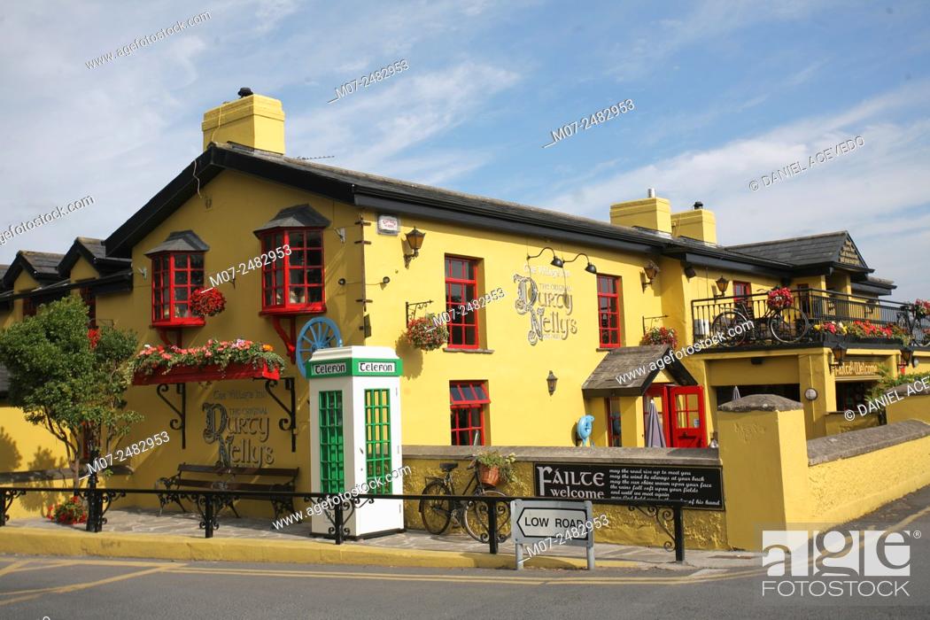 Stock Photo: Durty Nelly's restaurant, County Limerick, Ireland, Europe.